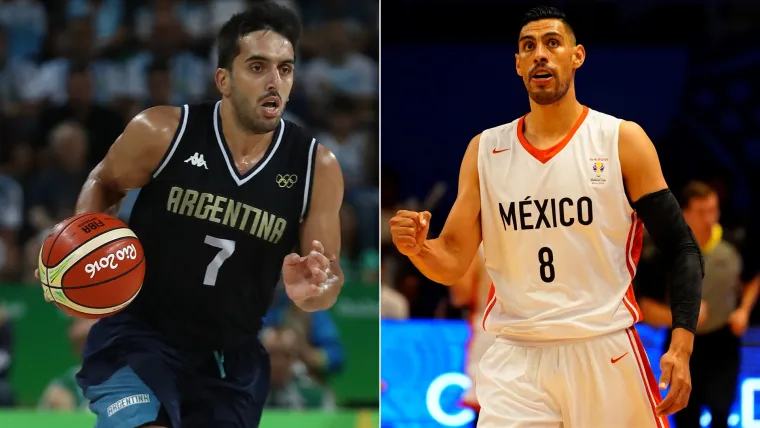 Facundo Campazzo y Gustavo Ayón