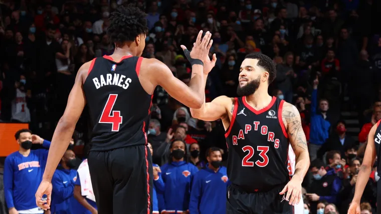 Fred VanVleet Scottie Barnes Raptors