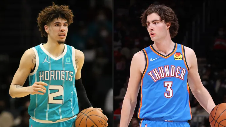 Hornets LaMelo Ball & Thunder Josh Giddey