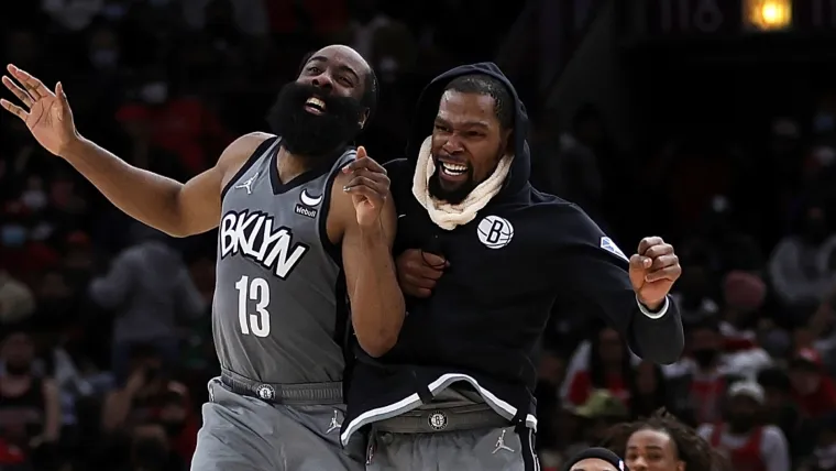 James Harden Kevin Durant Brooklyn Nets