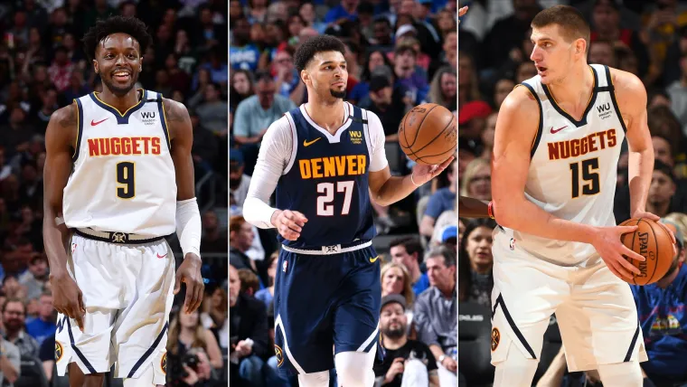 jerami grant jamal murray nikola jokic