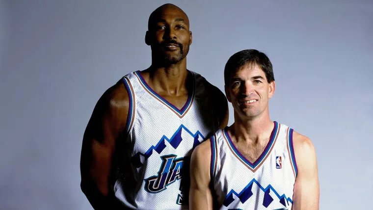 Karl Malone y John Stockton