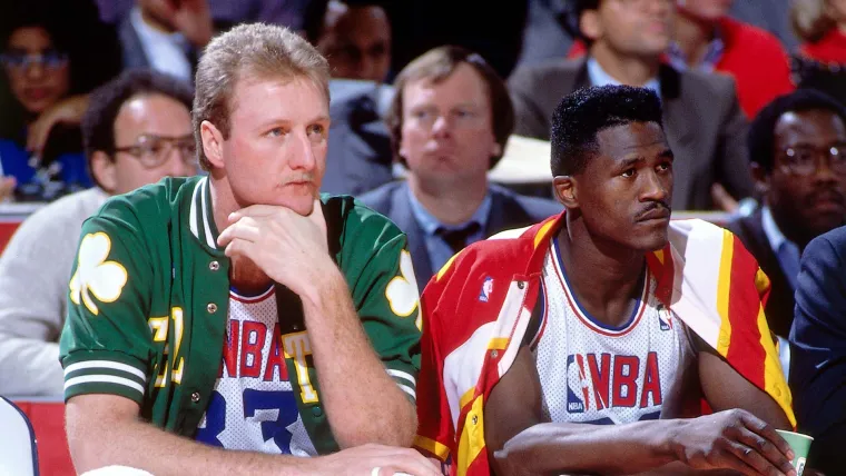 Larry Bird Dominique Wilkins