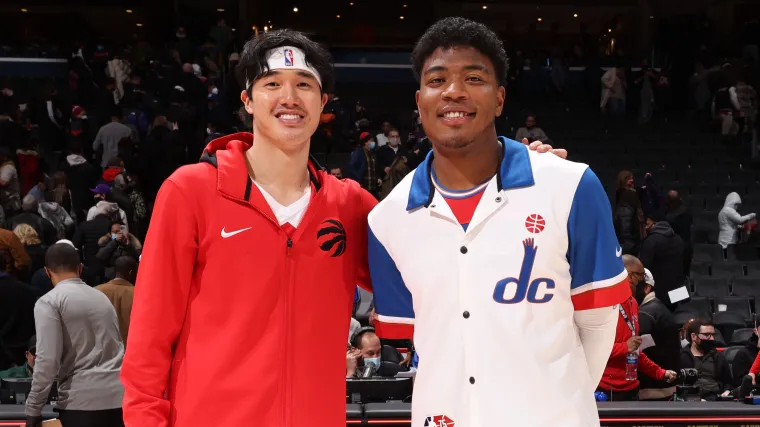 Yuta Watanabe Raptors Rui Hachimura Wizards 20220121