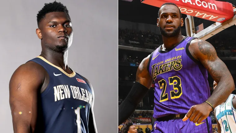 Zion Williamson LeBron James