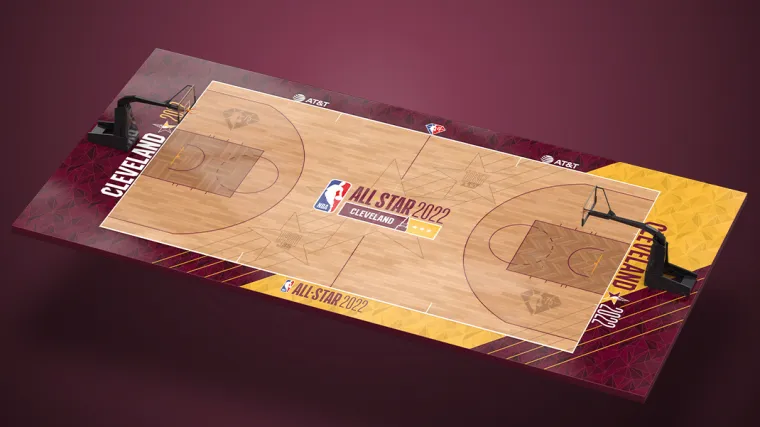 2022年NBAオールスター コート