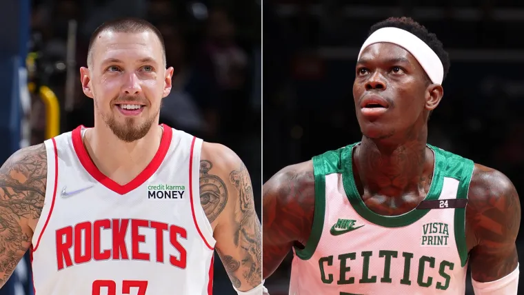 Daniel Theis Houston Rockets Dennis Schroder Boston Celtics