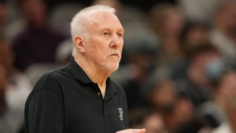 Head Coach Gregg Popovich San Antonio Spurs