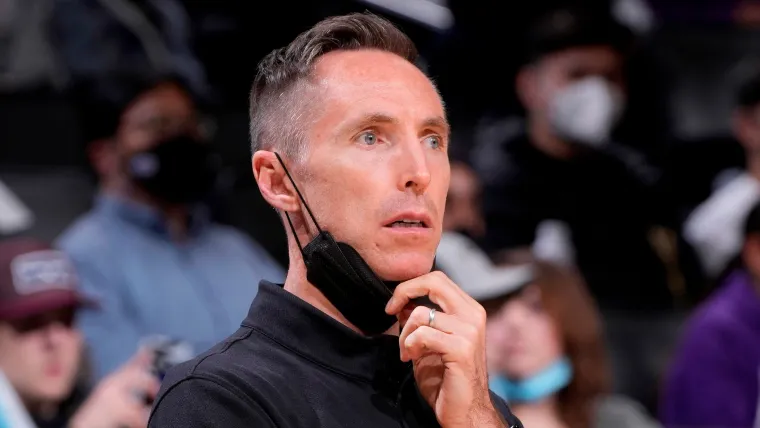 Head Coach Steve Nash Brooklyn Nets