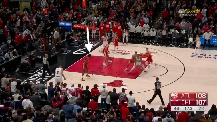 DeMar DeRozan three