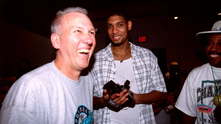 Gregg Popovich Tim Duncan