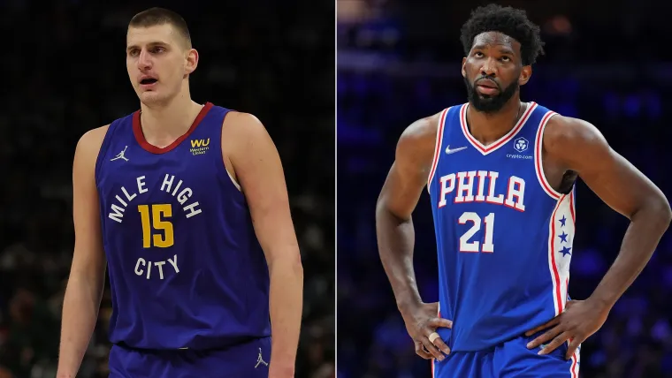 Nikola Jokic and Joel Embiid