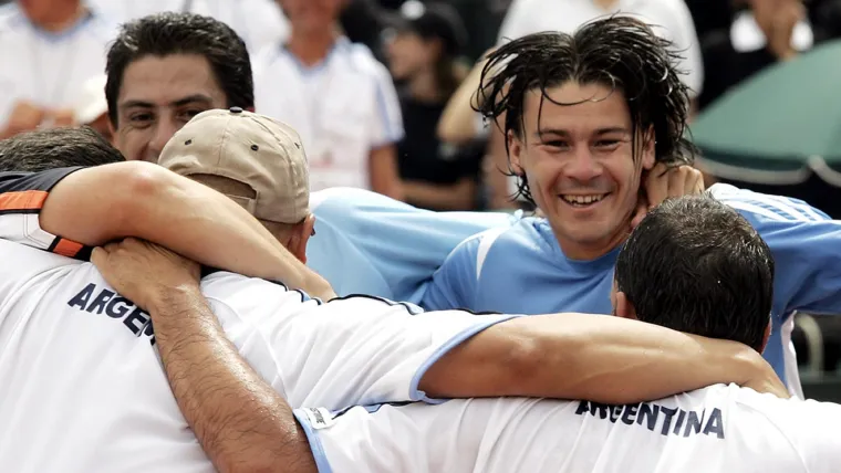 Guillermo Coria solamente jugó dos años para Argentina.