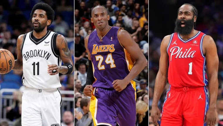 Kyrie Irving Kobe Bryant James Harden