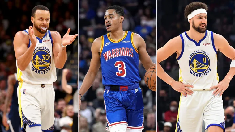 Stephen Curry Klay Thompson Jordan Poole