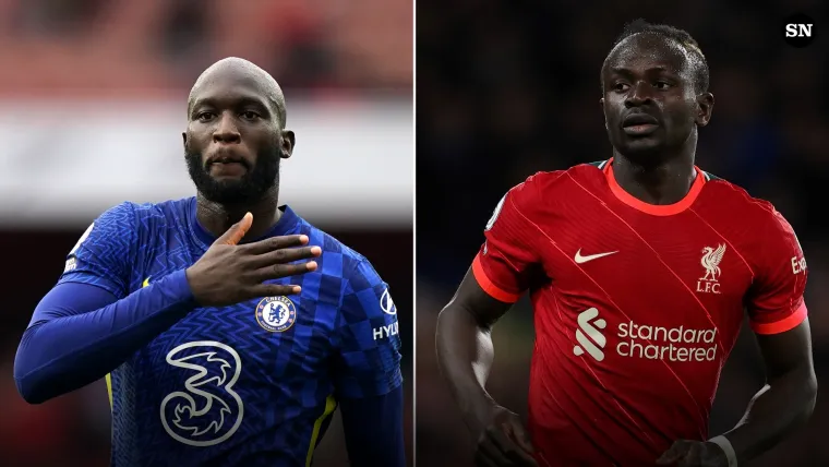 Romelu Lukaku and Sadio Mane