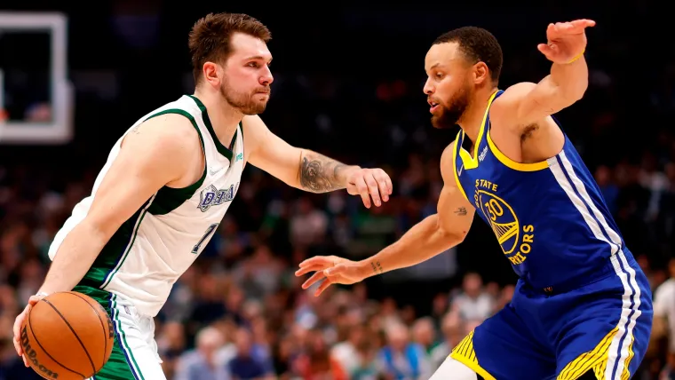 Luka Doncic Dallas Mavericks Stephen Curry Golden State Warriors