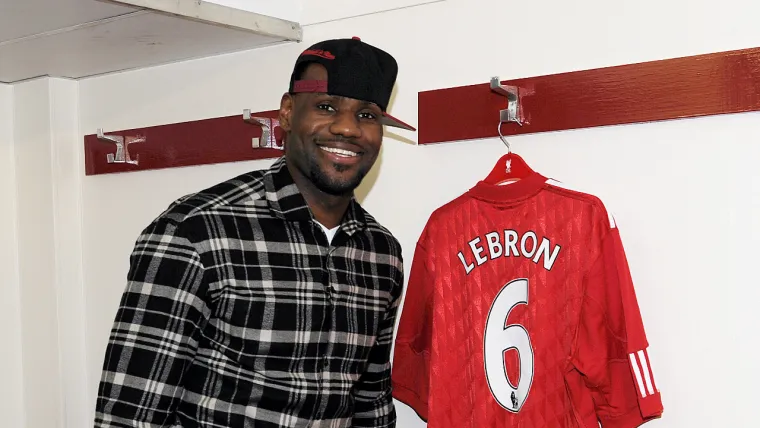 LeBron James Liverpool