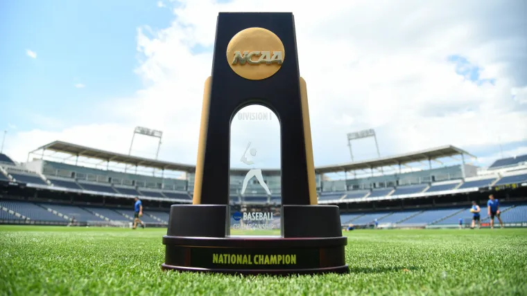 NCAA baseball trophy