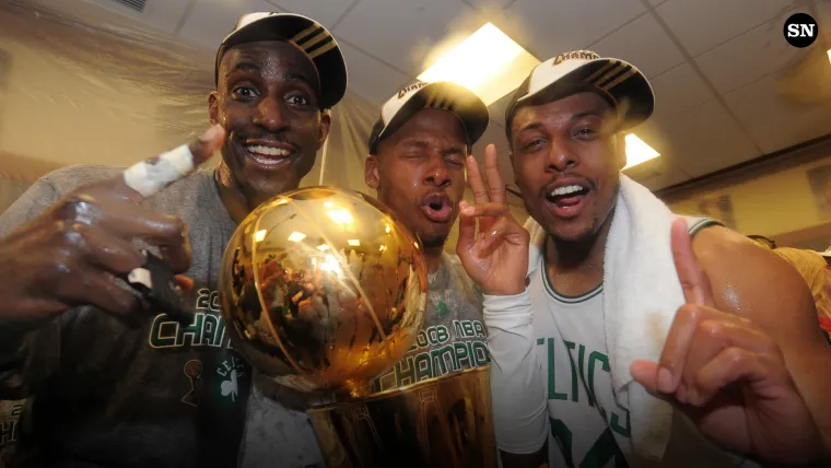 paul pierce ray allen kevin garnett