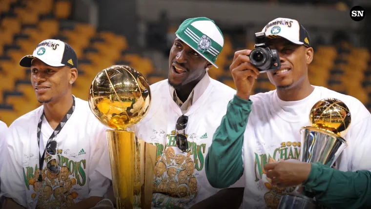 paul pierce ray allen kevin garnett