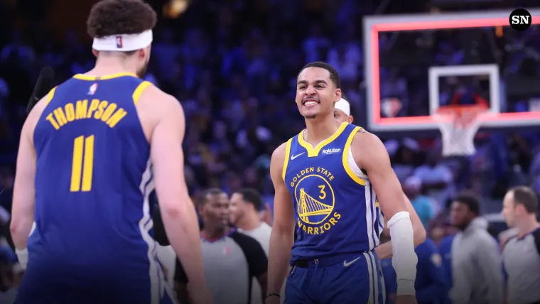 jordan-poole-klay-thompson-warriors