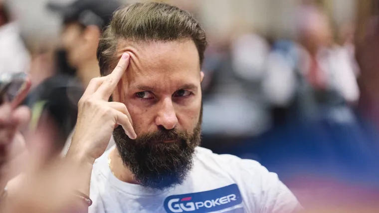 Daniel Negreanu at the World Series of Poker