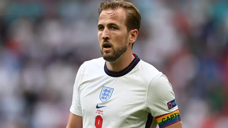 Harry Kane during an England match