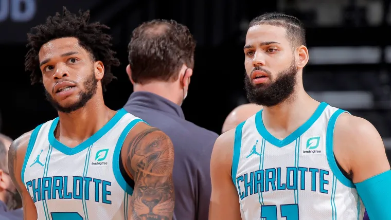 Miles Bridges Cody Martin Charlotte Hornets