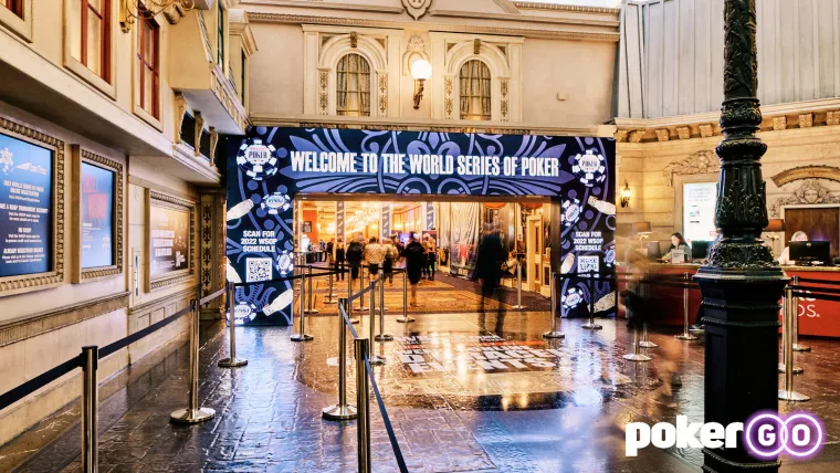 Paris World Series of Poker Entrance