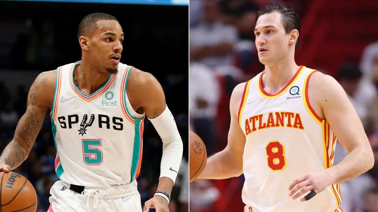 Dejounte Murray (San Antonio Spurs), Danilo Gallinari (Atlanta Hawks)