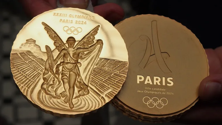 2024 Olympics gold medal Paris