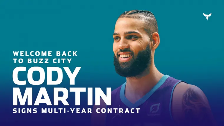 Charlotte Hornets Cody Martin