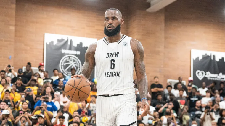 Drew League  LeBron James