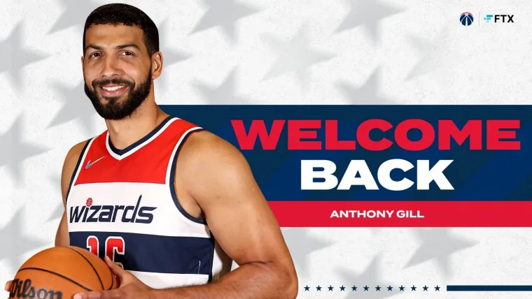 Washington Wizards Anthony Gill