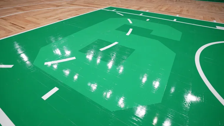 BOSTON CELTICS NO. 6 HOME COURT