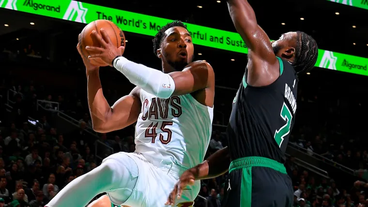 Donovan Mitchell and Jaylen Brown