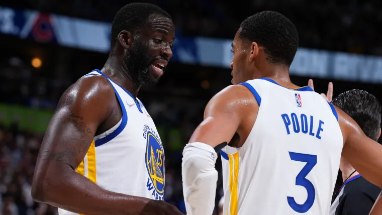 Draymond Green and Jordan Poole