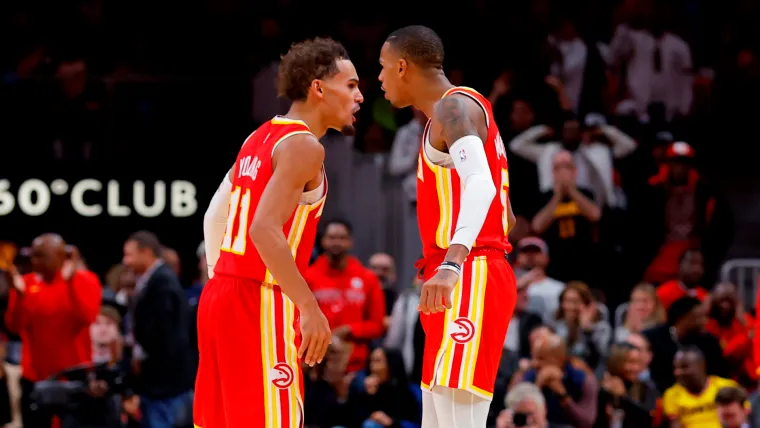 Trae Young and Dejounte Murray