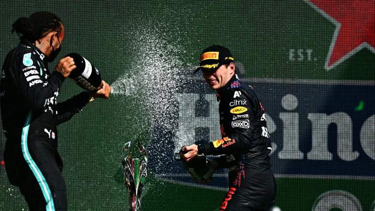 Max Verstappen Lewis Hamilton Mexico GP 2021