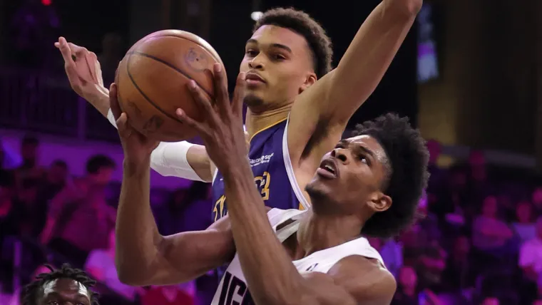 Scoot Henderson, Victor Wembenyama (G League Ignite vs. Metropolitans 92)