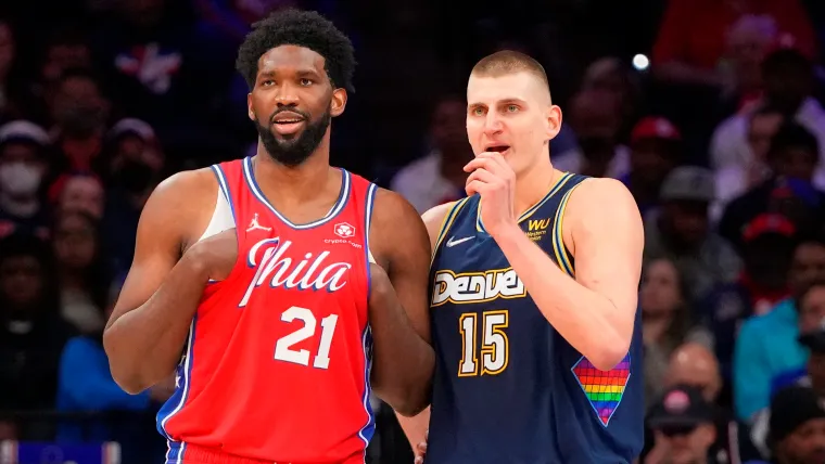 Joel Embiid (76ers), Nikola Jokic (Nuggets)