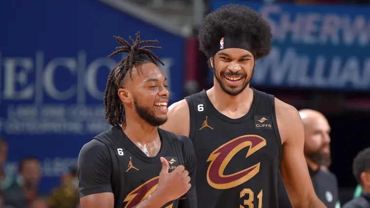 Darius Garland Jarrett Allen Cleveland Cavaliers