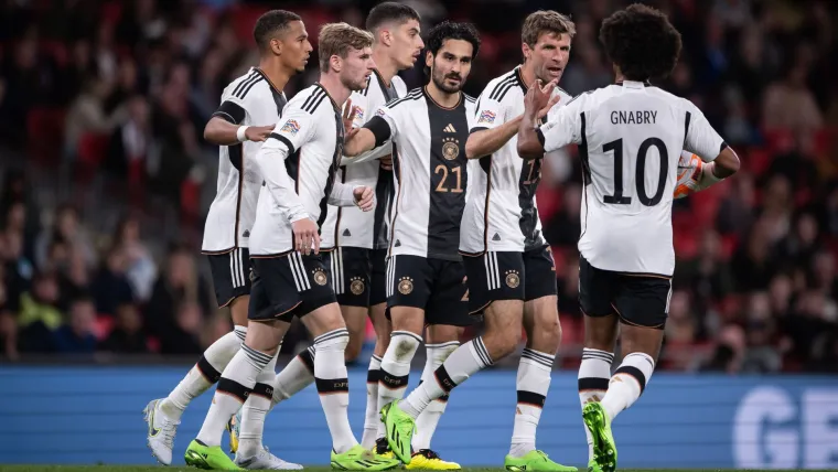 Germany celebrate