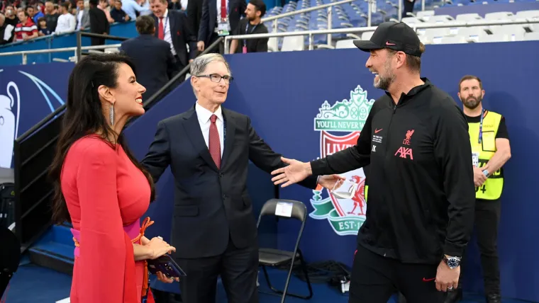 John Henry of FSG and Jurgen Klopp of Liverpool