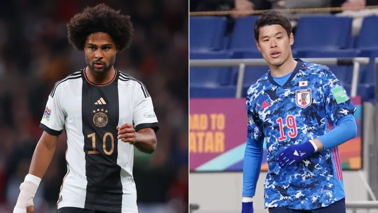 Serge Gnabry Hiroki Sakai Germany Japan