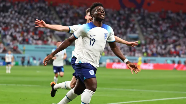 Bukayo Saka England Iran