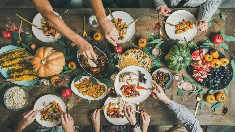 Holiday meal. Photo: Shutterstock