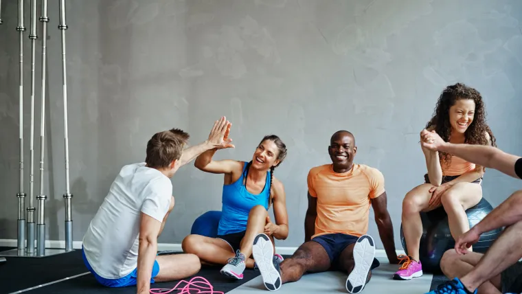 Post-workout. Photo: Shutterstock