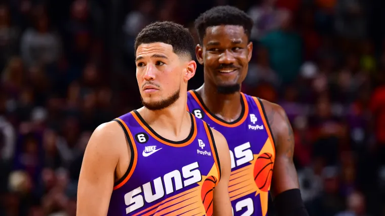 Devin Booker Deandre Ayton Phoenix Suns